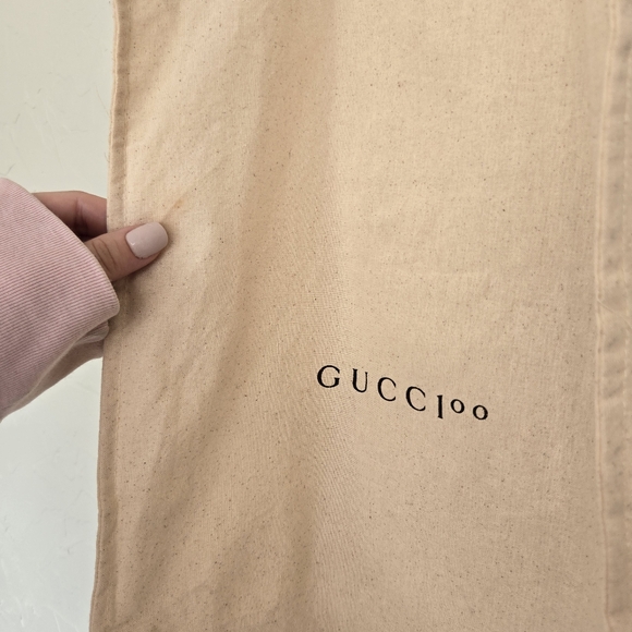 GUCCI Canvas Shopping Tote - Picture 8 of 12